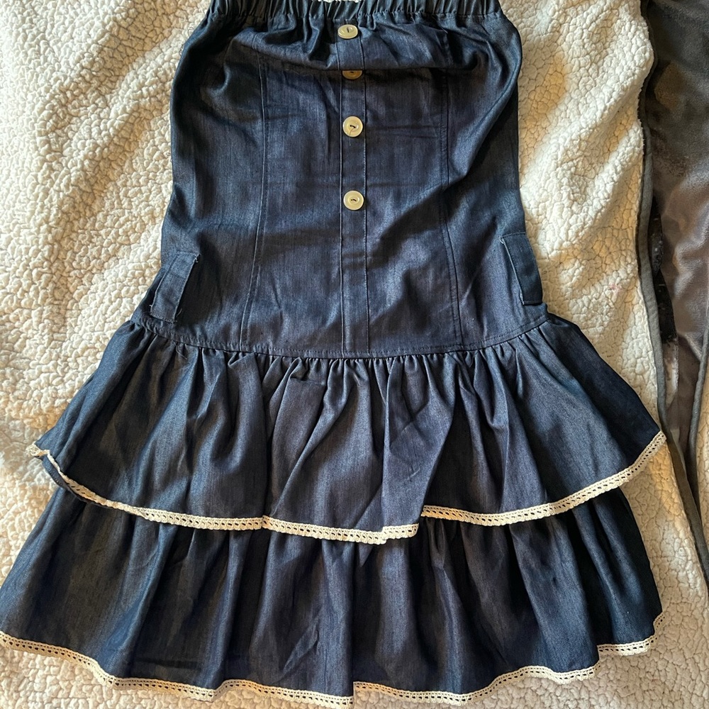 Cute little jean dress